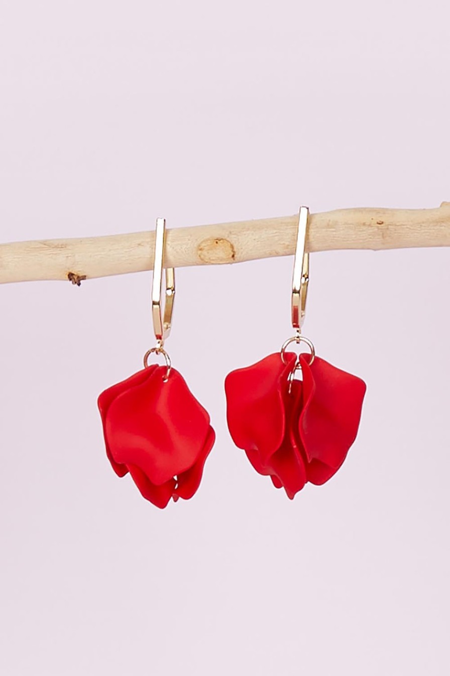 Accessories Greenwood Designs | Medium Drop Multi Leaf Earring