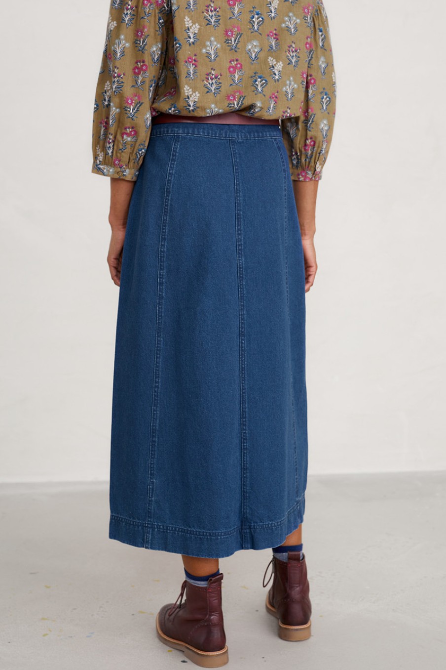 Skirts Seasalt | Dusk Journey Skirt Indigo