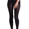 Lingerie & Sleepwear Ambra | Soft Diamond Opaque Tight Black