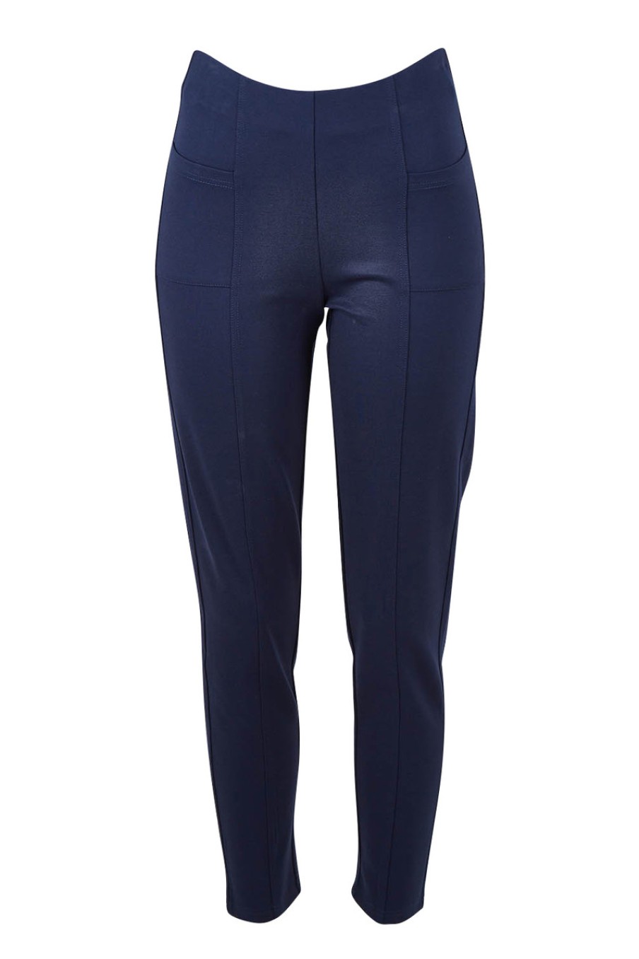 Pants & Leggings bird by design | The Define Ponte Pull On Pant Darknavy