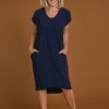 Dresses bird keepers | The Drape Jersey Dress