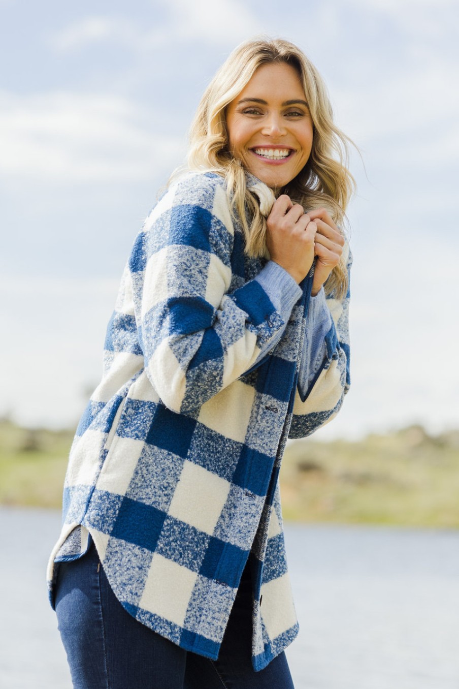 Coats & Jackets Hatley | Hayden Overshirt Blueplaid