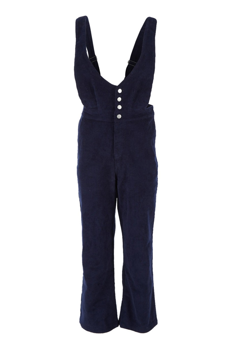 Jumpsuits & Playsuits handpicked by birds | Wide Leg Cord Overalls Navy