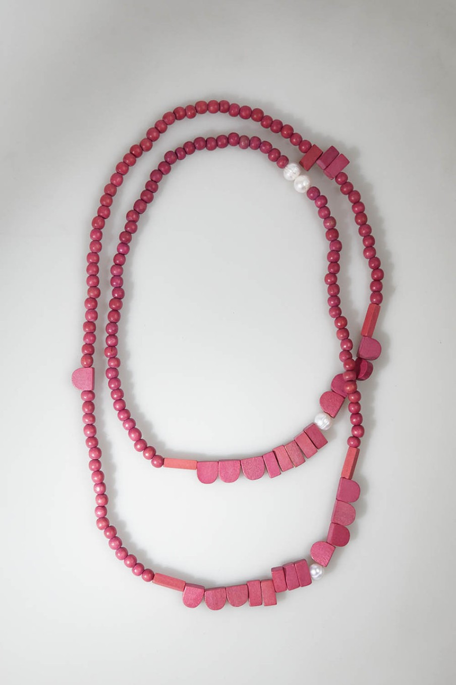 Accessories Rare Rabbit | Scallop Necklace Pink