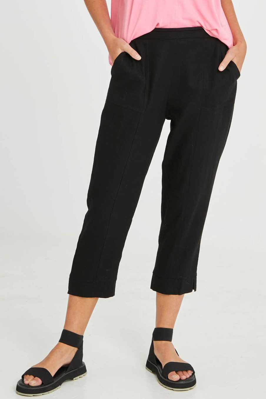 Pants & Leggings Betty Basics | Positano Linen Pant