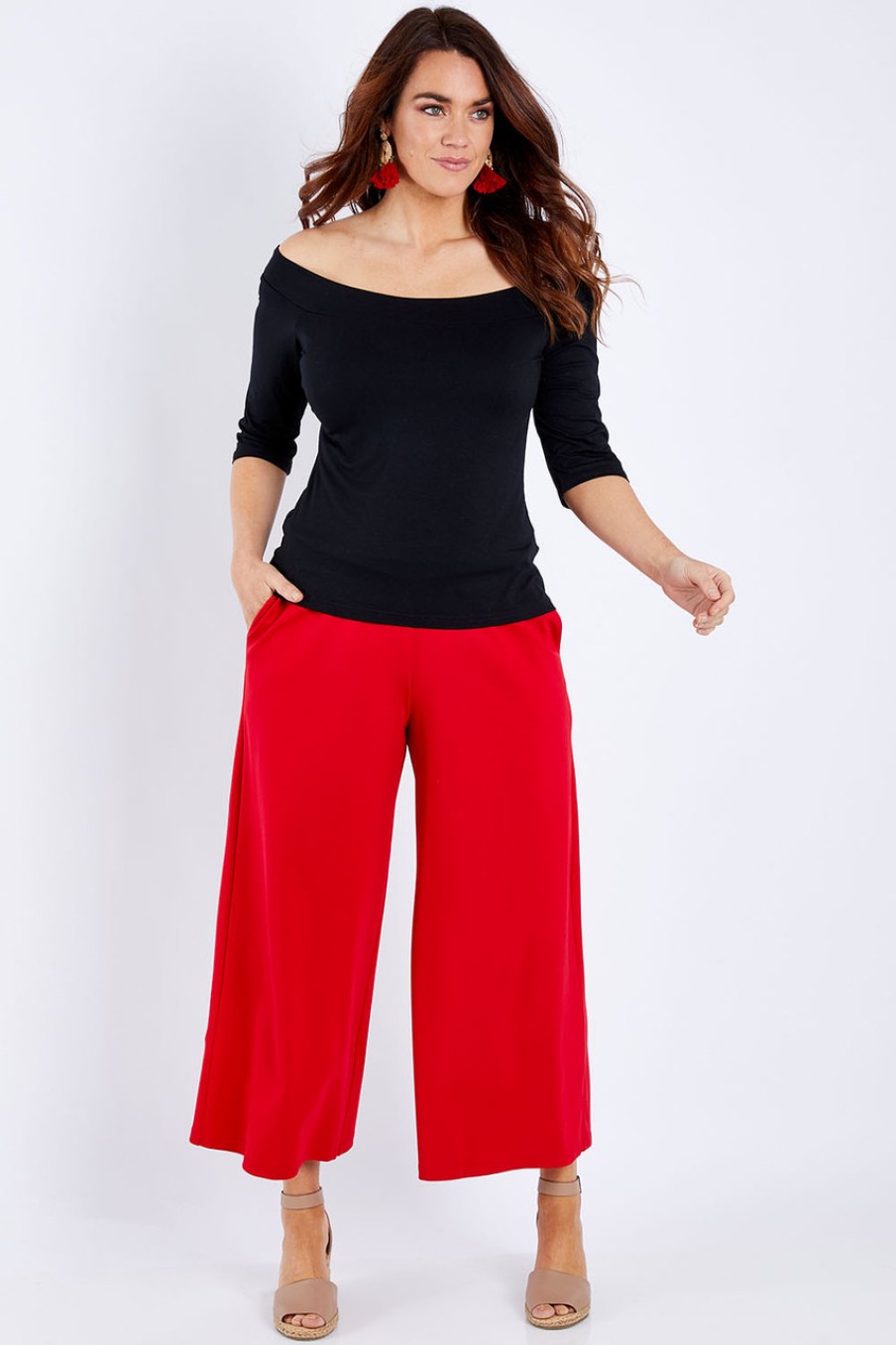 Pants & Leggings handpicked by birds | Wide Leg Ponte Pant