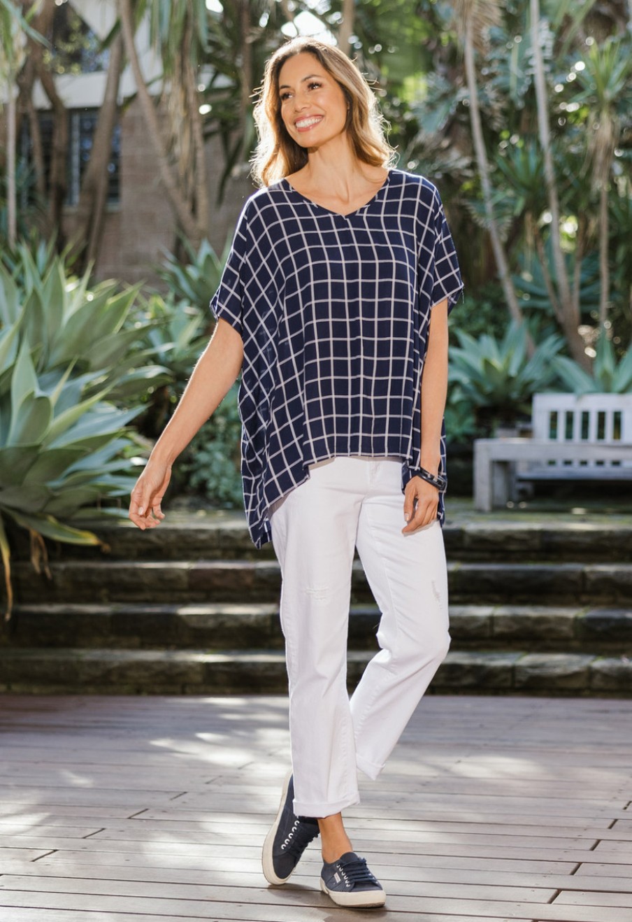 Tops bird keepers | The Relaxed Fit Draped Top