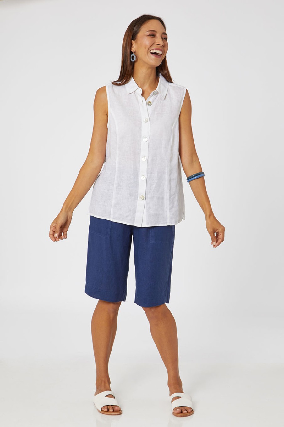 Shorts Gordon Smith | Pull On Linen Short