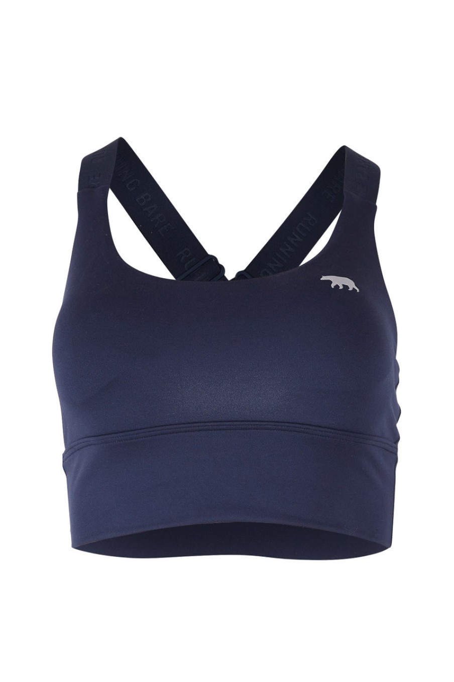 Lingerie & Sleepwear Running Bare | Made To Move Push Up Long Line Sports Bra Crew