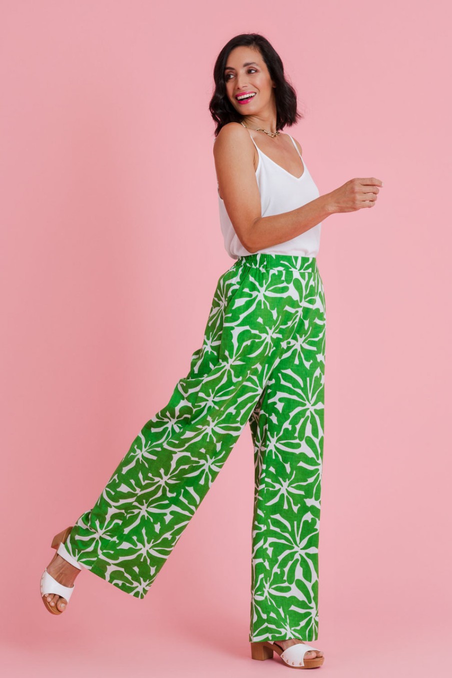 Pants & Leggings that bird label | Silvia Print Pant