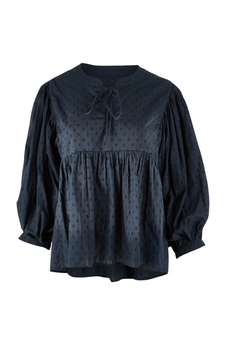 Tops boho bird | Happy Hour Dobby Blouse Black