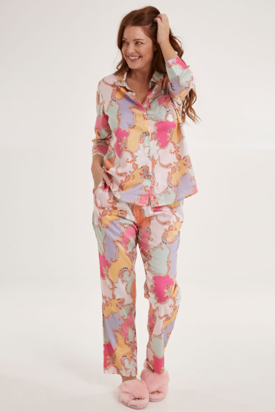 Lingerie & Sleepwear Givoni | Wilma Long Pyjama Multi