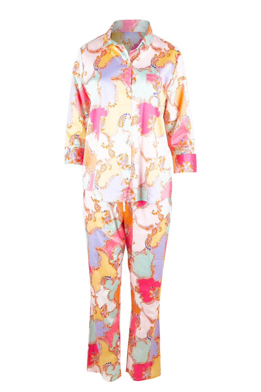 Lingerie & Sleepwear Givoni | Wilma Long Pyjama Multi