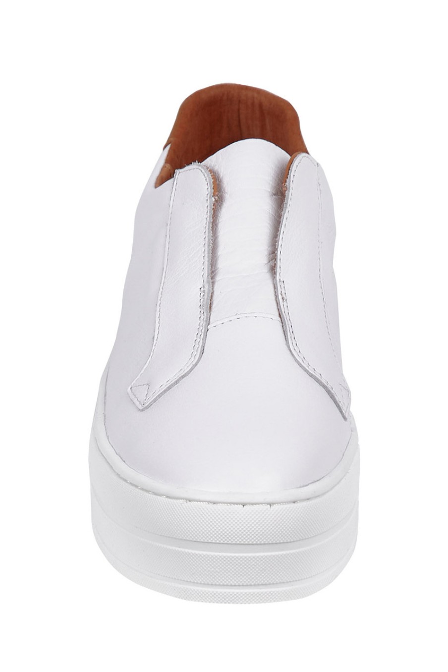 Shoes Django & Juliette | Shia Leather Pull On Sneaker