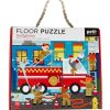 Accessories IS Gifts | Firefighters Floor Puzzle Red