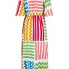 Dresses that bird label | Ginerva Wrap Dress Patchwork