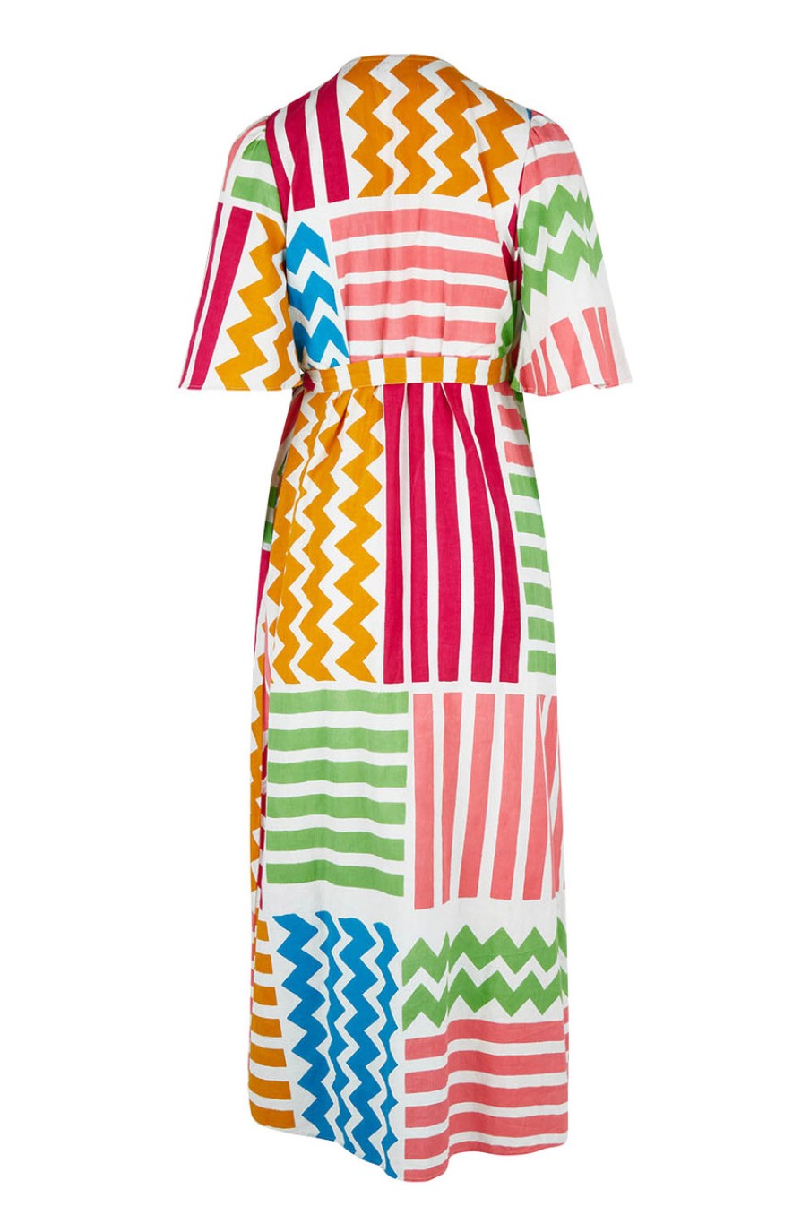 Dresses that bird label | Ginerva Wrap Dress Patchwork