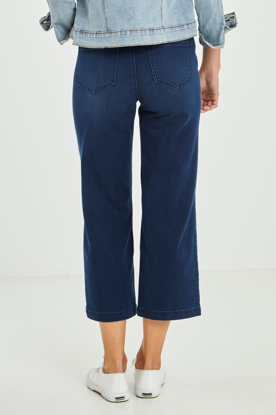 Jeans Not Your Daughters Jeans | Teresa Wide Leg Ankle Jean Bridgwater