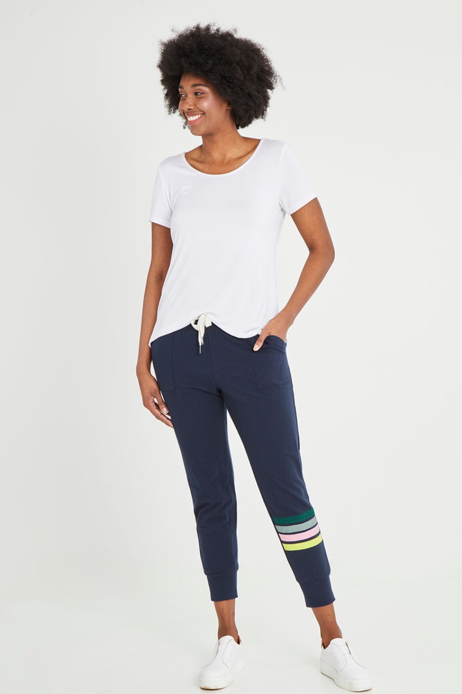 Pants & Leggings Elm | Wavelength Lounge Pant Navy