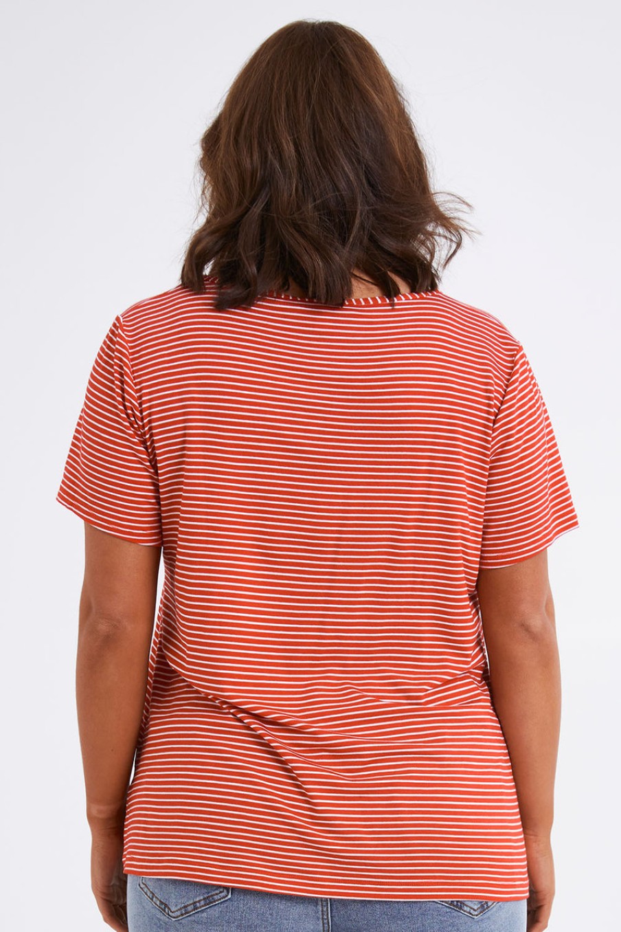 Tops bird keepers | The Striped Tee Redwhite