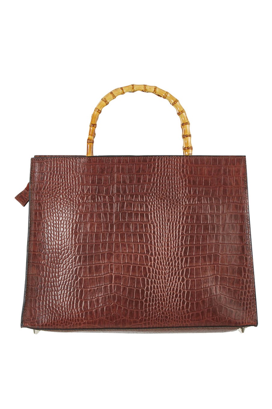 Accessories Holiday | Bamboo Handle Bag Brownchoc