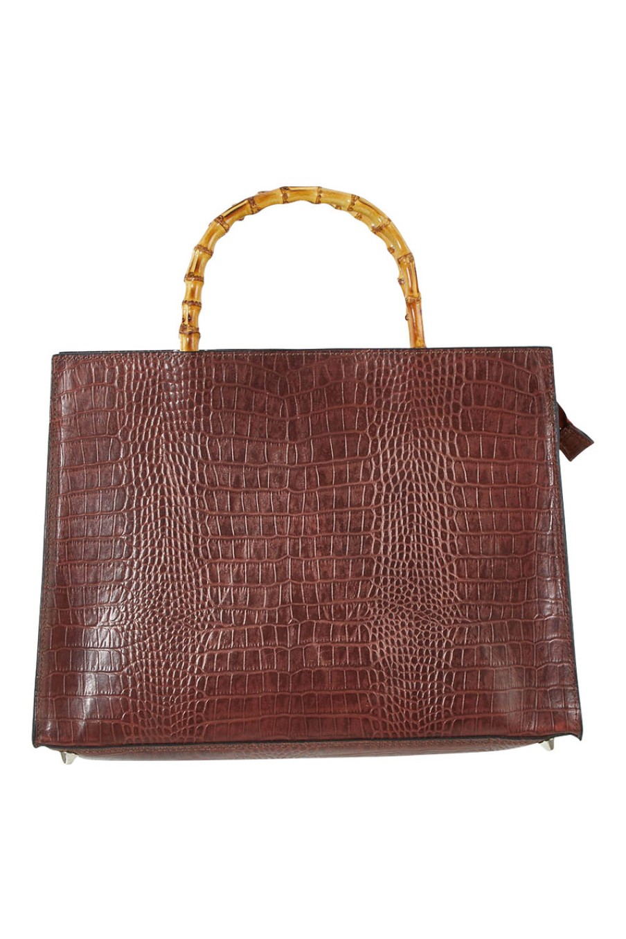 Accessories Holiday | Bamboo Handle Bag Brownchoc