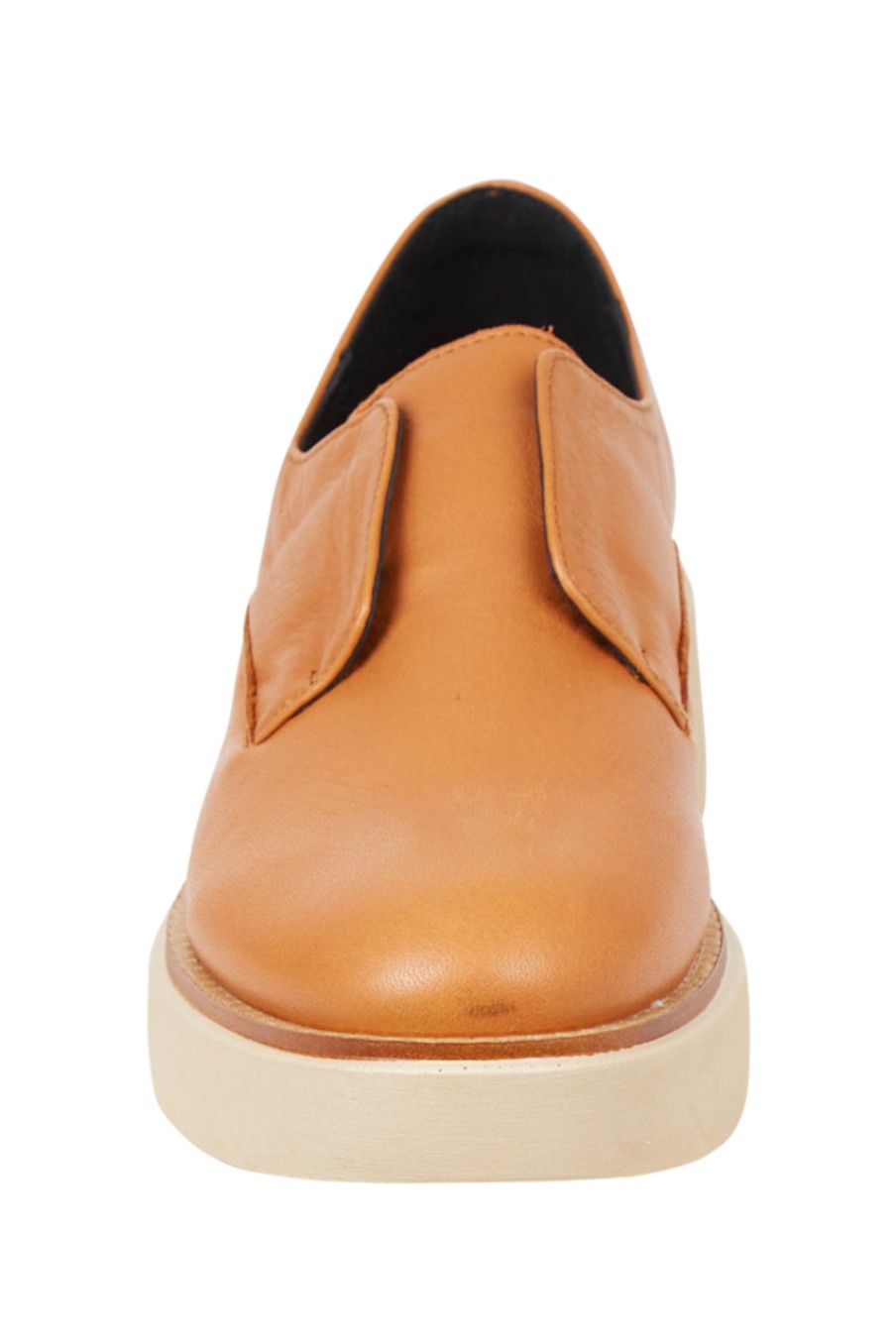 Shoes Alfie and Evie | Tilbury Leather Flatform Tan