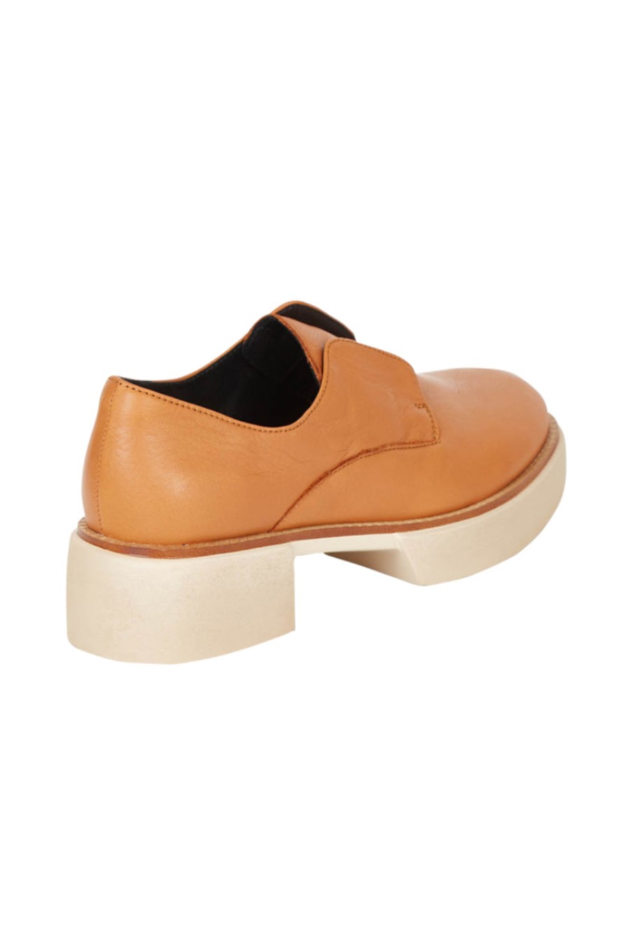 Shoes Alfie and Evie | Tilbury Leather Flatform Tan