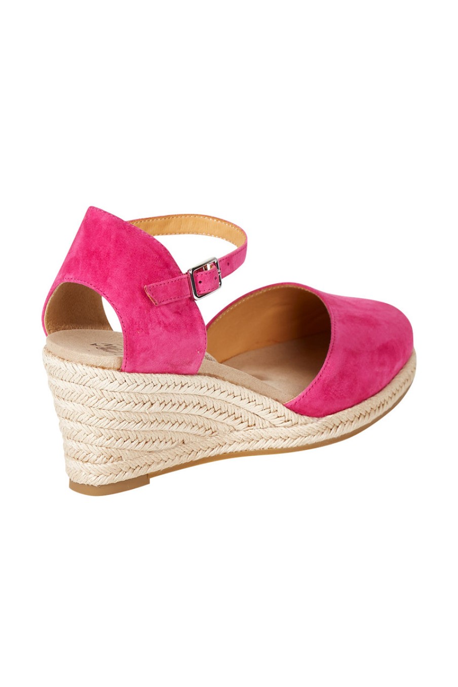 Shoes Ziera | Autumn Leather Espadrille Wedge