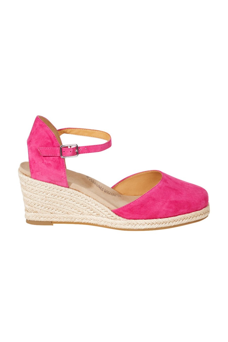 Shoes Ziera | Autumn Leather Espadrille Wedge