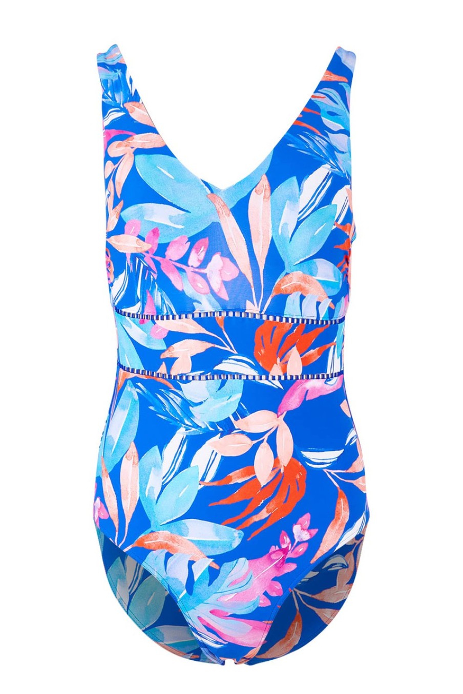 Swimwear Sea Level | Tank Style D/Dd Cup One Piece Cobalt