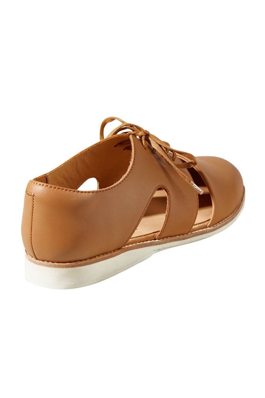 Shoes Rollie | Derby Cutout Flat Tan