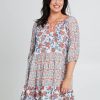 Dresses Sea Bird | Cocora Beach Dress Bluered