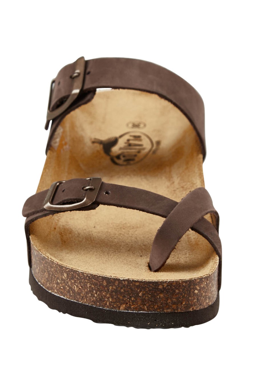 Shoes Plakton | Rico Leather Sandal Nubmoresco