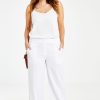 Pants & Leggings Natural for birds | Cotton Wide Leg Pant White