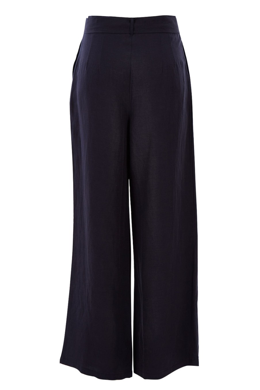 Pants & Leggings Natural for birds | Tailored Linen Blend Wide Leg Pant