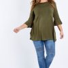 Tops Whispers | 3/4 Bell Sleeve Bamboo Tunic