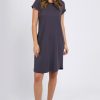 Dresses Foxwood | Elements Manly Tee Dress Coal