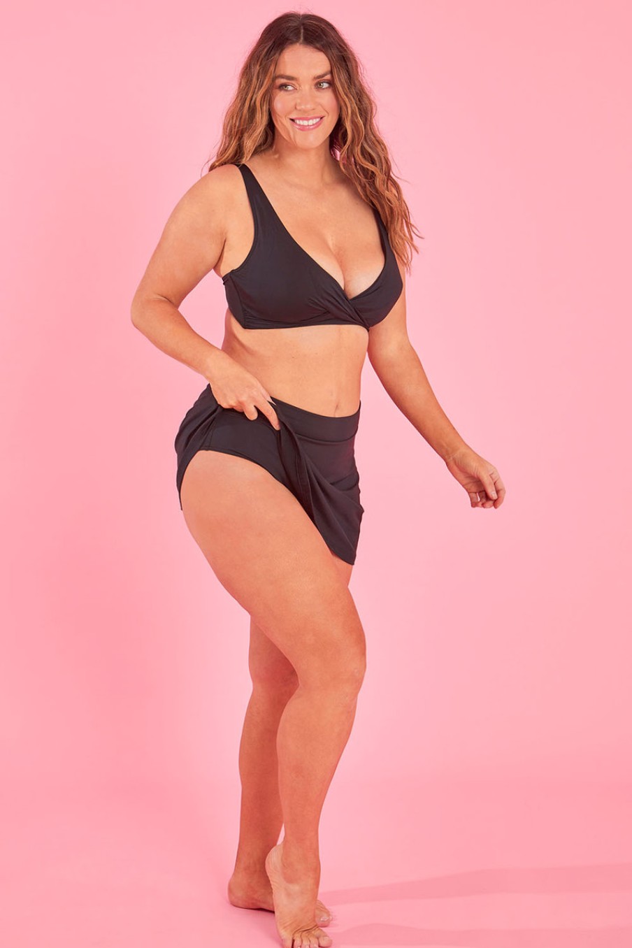 Swimwear Sea Level | Swim Skirt Black