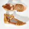 Shoes Django & Juliette | Minos Leather Sandal Darktan