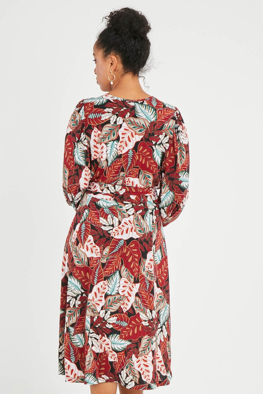 Dresses Belle bird | Belle Full Sleeve Print Dress Floral