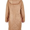 Coats & Jackets Elm | Sahara Quilted Parka Butterscot