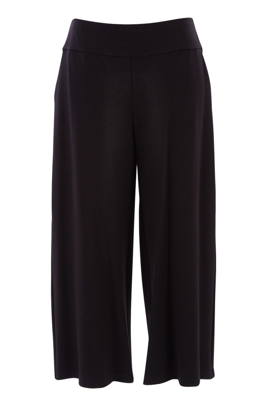 Pants & Leggings Belle bird | Belle Palazzo Ponte Crop Black